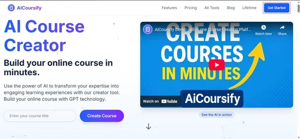AICOURSIFY preview