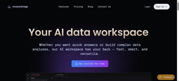 Analytic Bridge preview