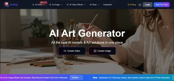 ARTANY AI preview