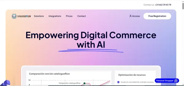 Catalogue Flow Manager preview