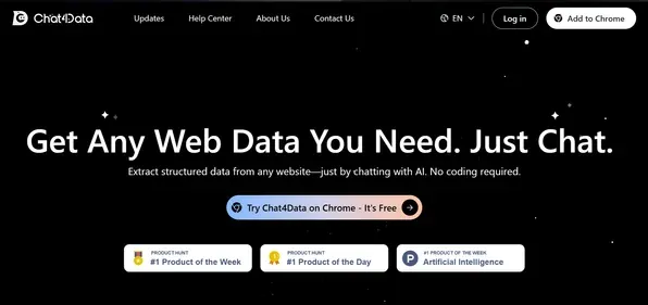CHAT4DATA AI preview