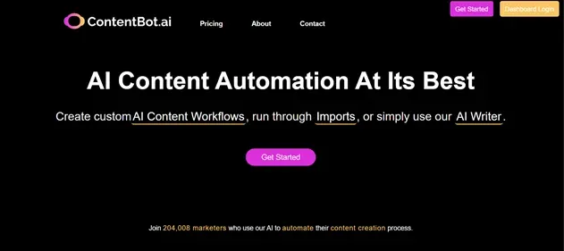 ContentBot AI preview