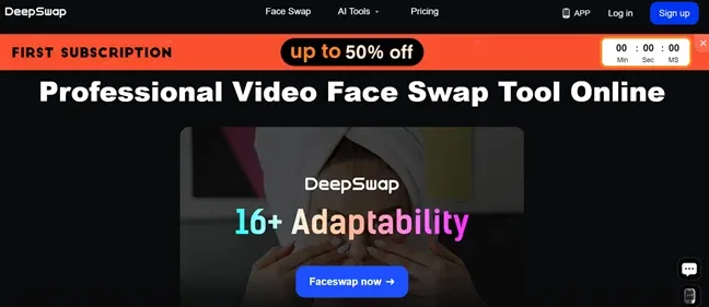 Deepswap AI preview