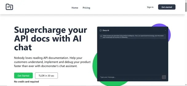DOCMONSTER AI preview