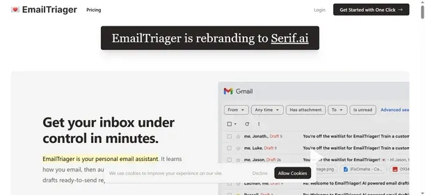 EmailTriager preview