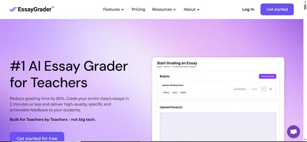 EssayGrader AI preview