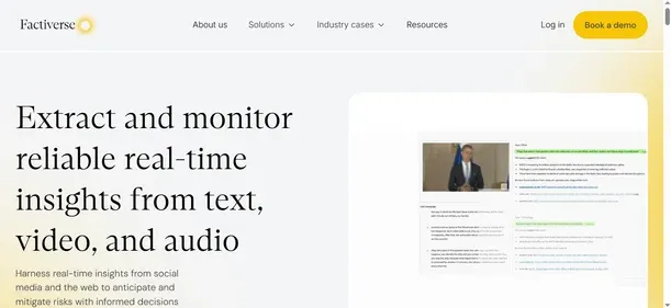 Factiverse AI preview