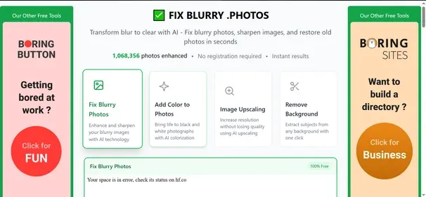 Fixblurry Photos preview