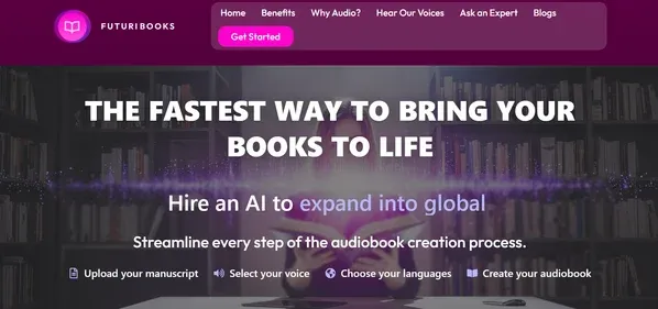 FUTURIBOOKS AI preview