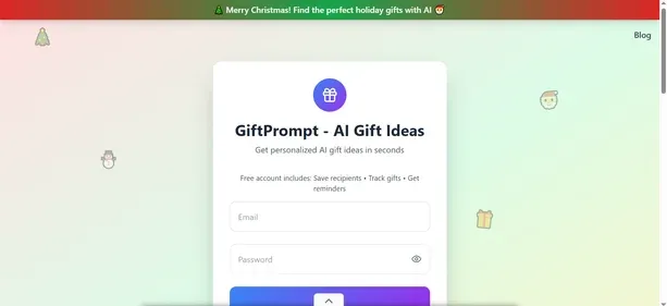 GiftPrompt preview