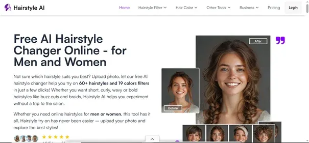 Hair-Style AI preview
