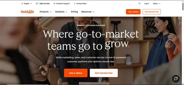 HubSpot preview