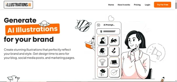 IllustrationsAI preview