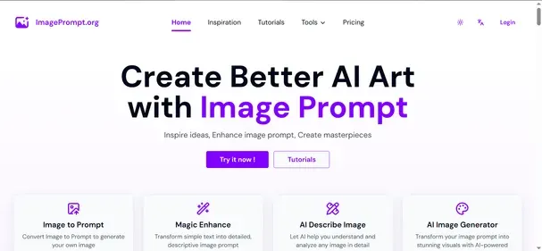 ImagePrompt Org preview