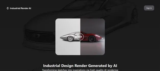 INDUSTRIAL RENDER AI preview