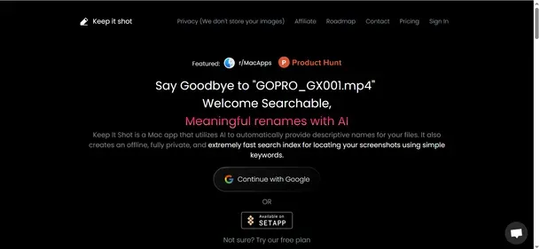 Keep It Shot preview