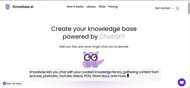 KNOWBASE AI preview