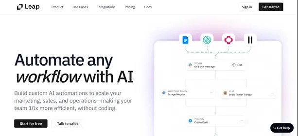 LEAP AI SEO preview