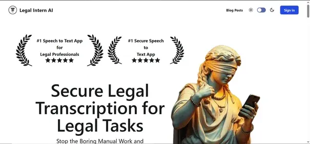 Legal Intern AI preview