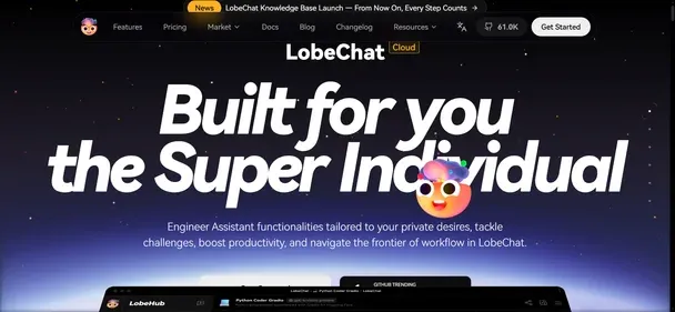 LobeHub preview