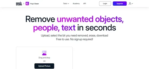 Magic Eraser AI preview