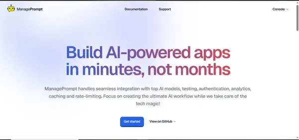 ManagePrompt preview