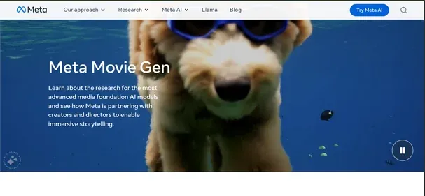 META MOVIEGEN preview