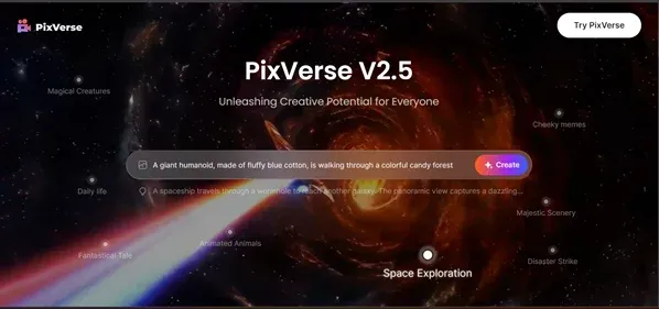 PIXVERSE AI preview
