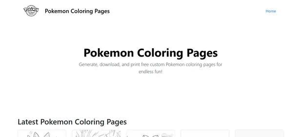 Pokemon Coloring Pages preview