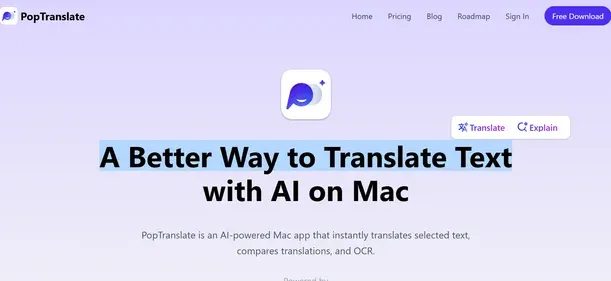 POPTRANSLATE preview