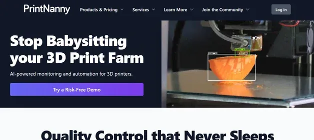 Print Nanny AI preview