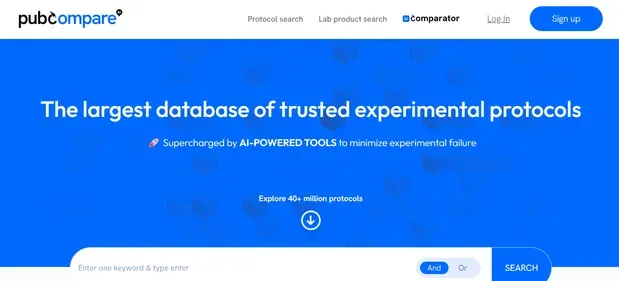 Pubcompare AI preview