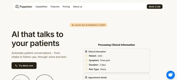 Puppeteer AI preview