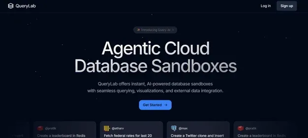 Query Lab AI preview