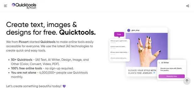 Quicktools by PicsArt preview
