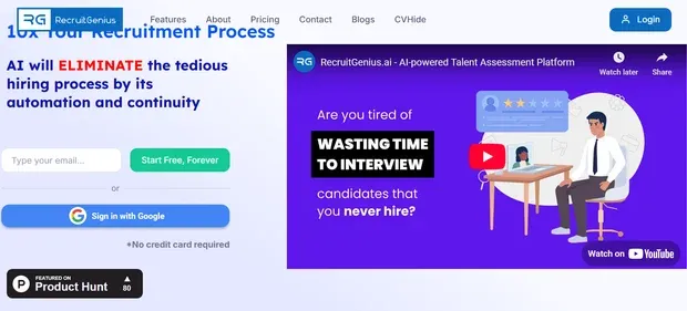 RecruitGenius preview