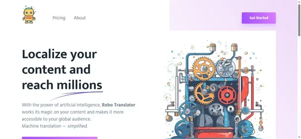 ROBOTRANSLATOR AI preview