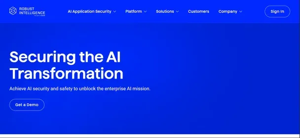 Robust Intelligence preview