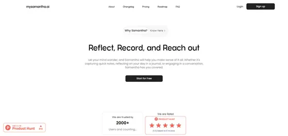 SAMANTHA AI preview