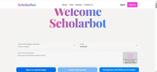 Scholar Bot preview