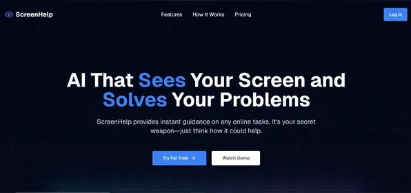 SCREENHELP AI preview