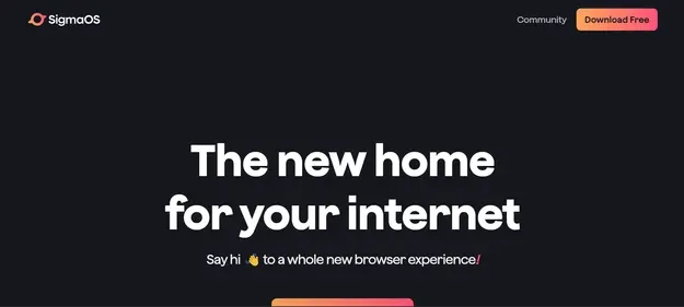 SigmaOS preview