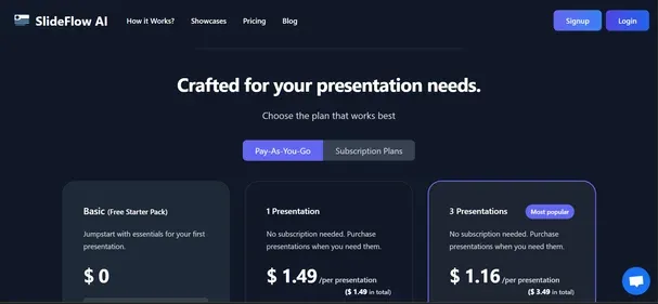 SlideFlow AI preview