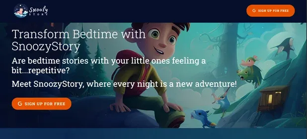 SnoozyStory preview