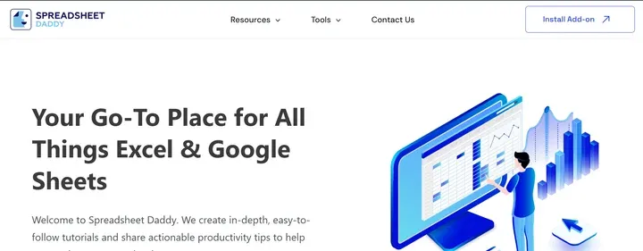 Spreadsheet Daddy preview