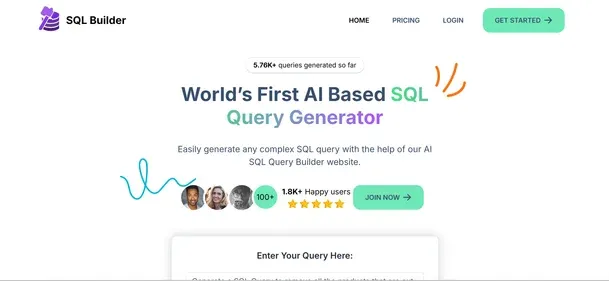 SQL Builder preview