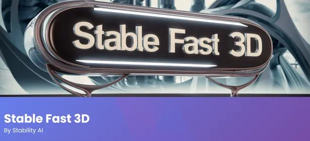 STABLE FAST 3D (SF3D) preview