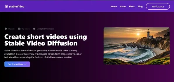 Stable Video preview