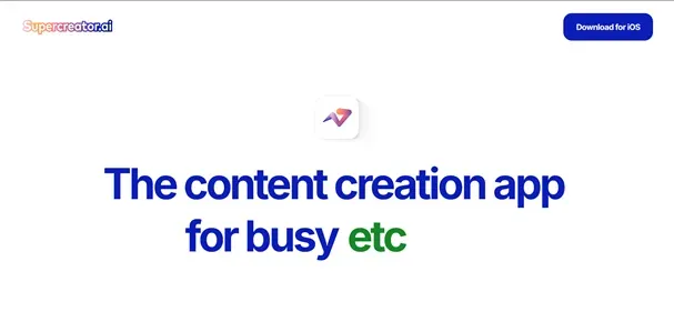 SUPERCREATOR AI preview