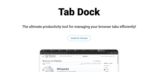 Tab Dock preview